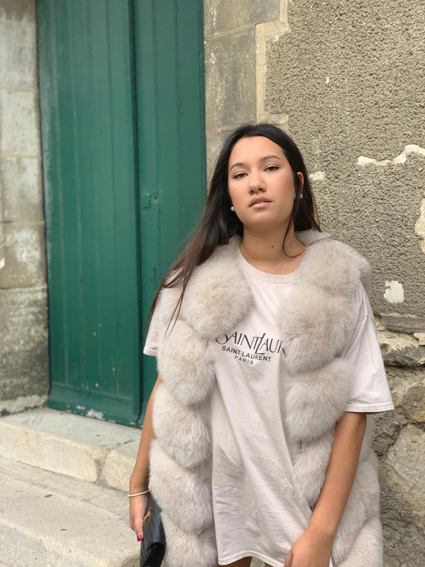 Gilet fourrure "Sabeen"