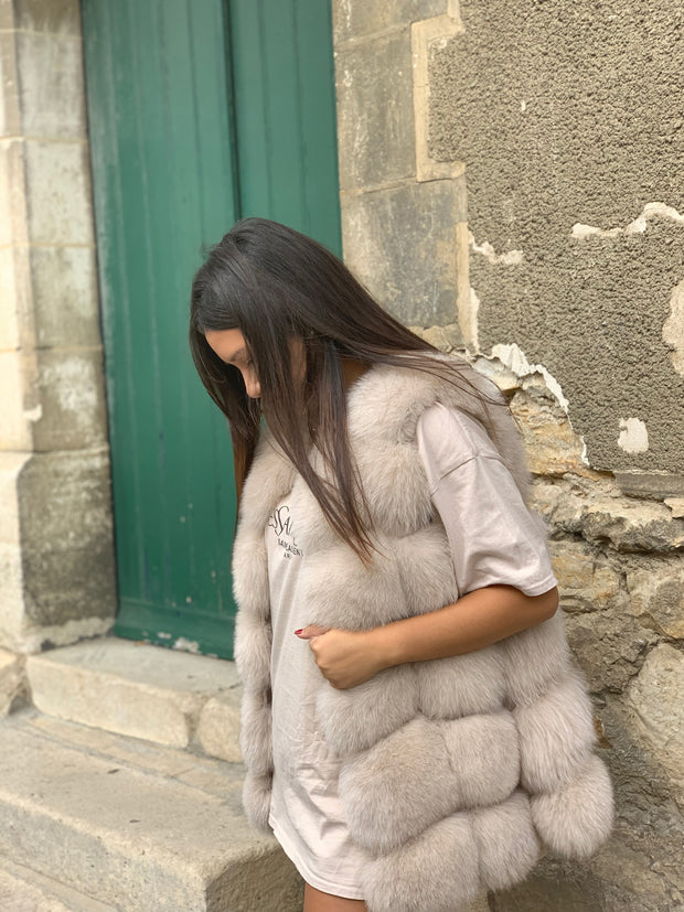 Gilet fourrure "Sabeen"