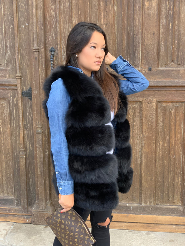 Gilet fourrure "Charleen"