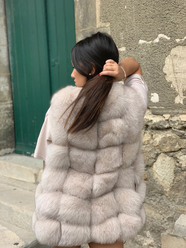 Gilet fourrure "Sabeen"