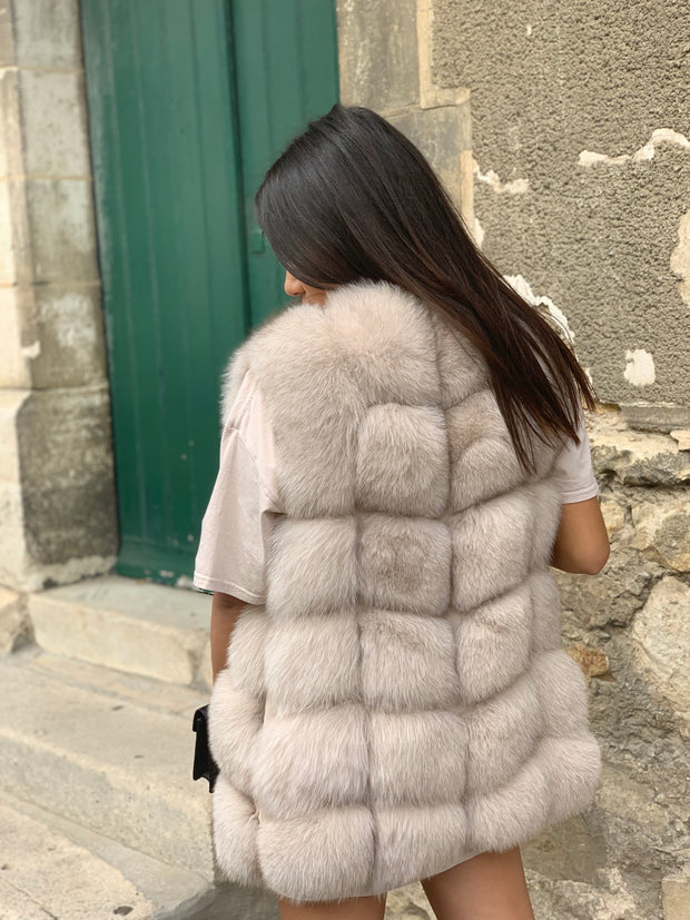 Gilet fourrure "Sabeen"
