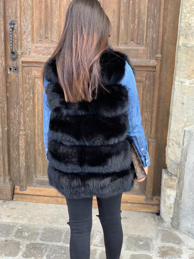 Gilet fourrure "Charleen"