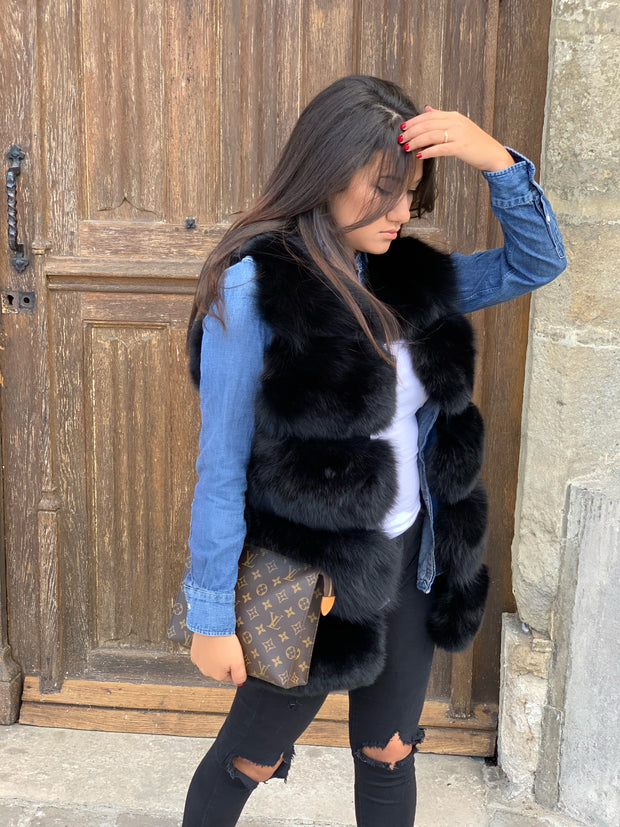 Gilet fourrure "Charleen"