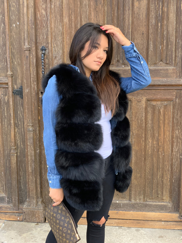 Gilet fourrure "Charleen"