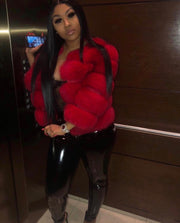 Manteau fourrure "Mini Noreen"